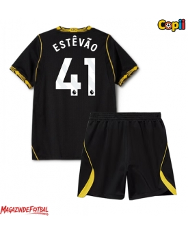 Chelsea Estevao Willian #41 Echipament de Fotbal Replică 2026-27 Copii Deplasare (+ Șorturi)